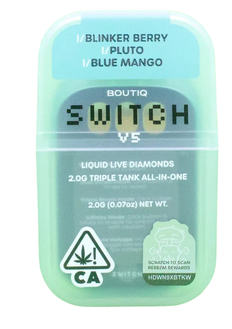 Boutique Switch V5 · Blinker Berry · Pluto · Blue Mango