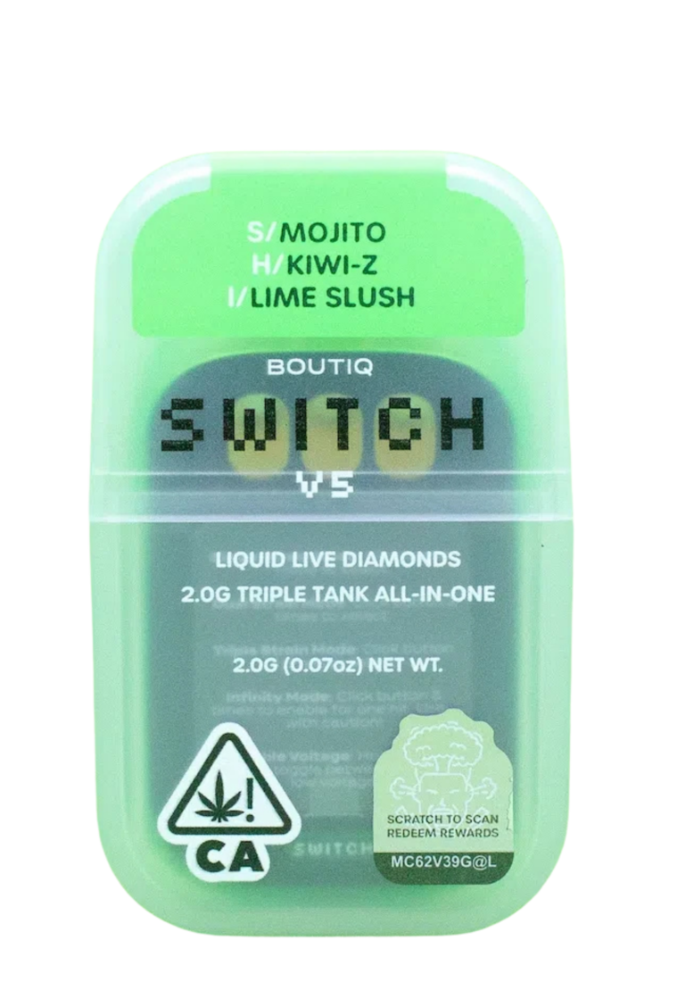 Boutique Switch V5 · Mojito · Kiwi-Z · Lime Slush